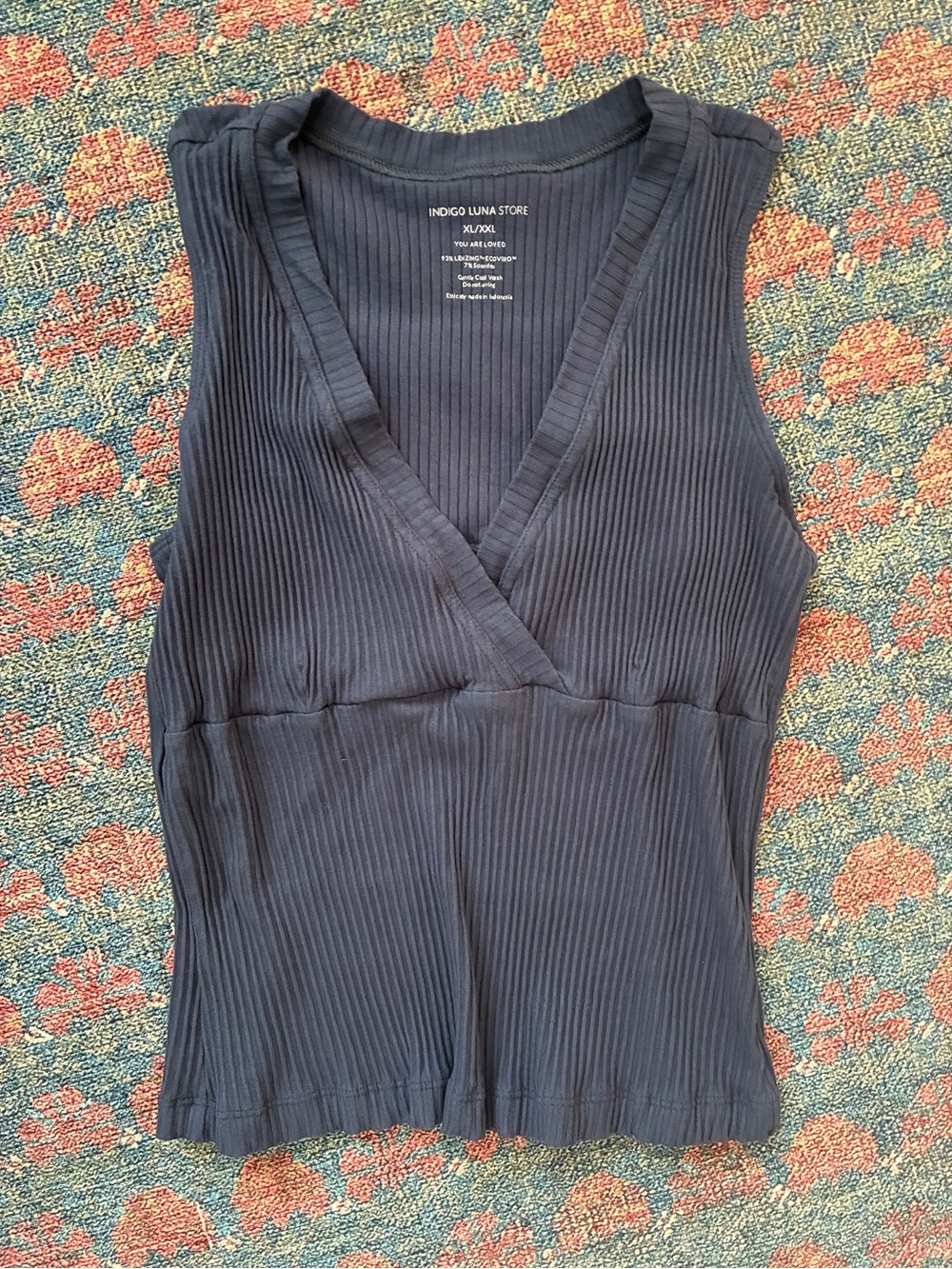 Indigo Luna | Serena Top Lapis Blue - Picture 6 of 8